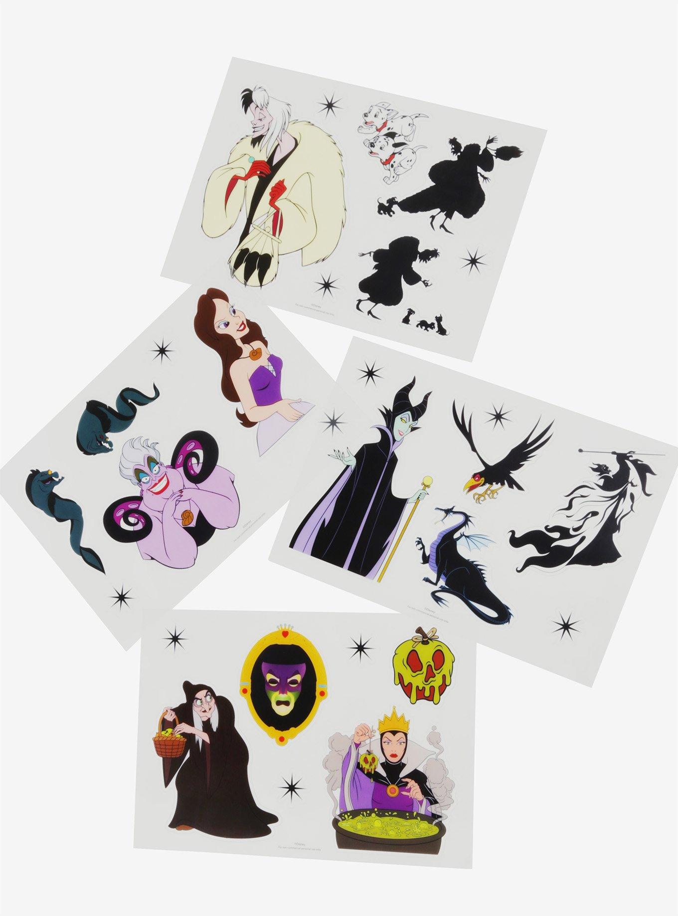 Disney Villains Tech Stickers - BoxLunch Exclusive, , alternate