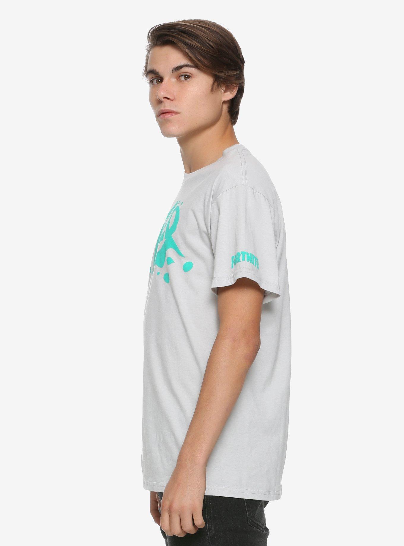 Fortnite Green Tilted T-Shirt, SEA FOAM, alternate