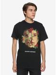 Shawn Mendes Flower Mask T-Shirt, BLACK, alternate