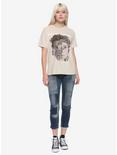 Shawn Mendes Black & White Face Girls T-Shirt, KHAKI, alternate