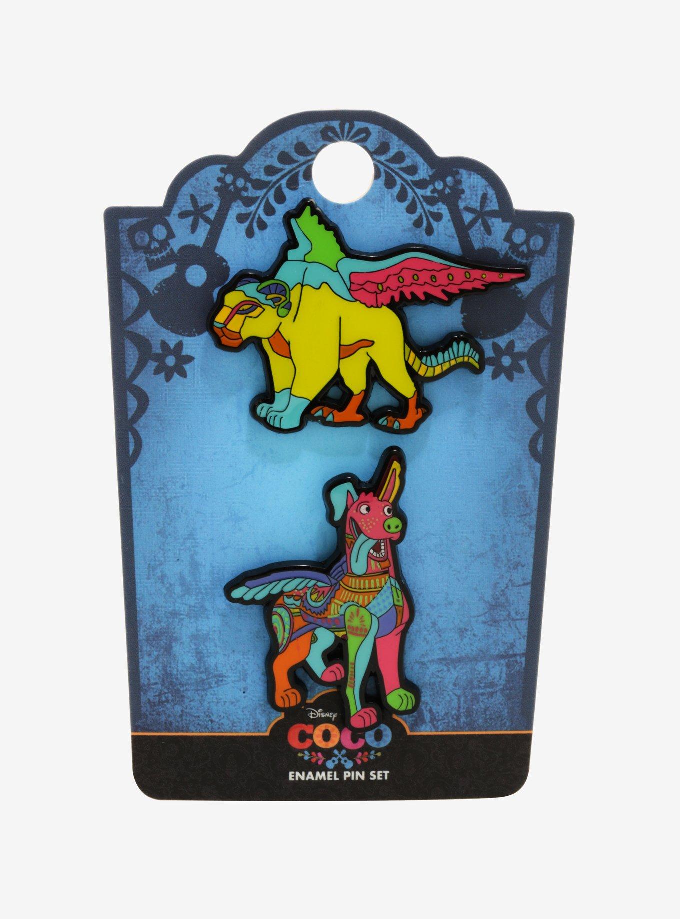 Disney Pixar Coco Alebrijes Enamel Pin Set - BoxLunch Exclusive, , alternate