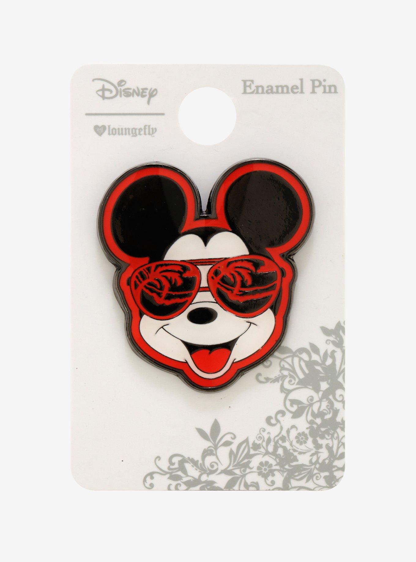 Disney Mickey Mouse Glasses Enamel Pin - BoxLunch Exclusive, , alternate