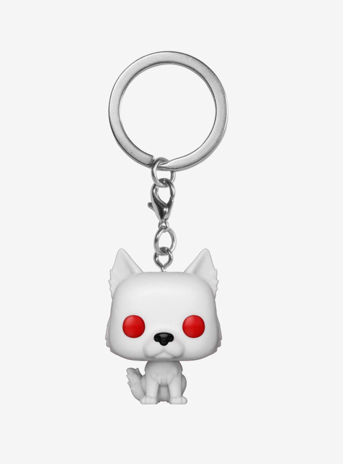 Funko Game Of Thrones Pocket Pop! Ghost Vinyl Key Chain, , alternate