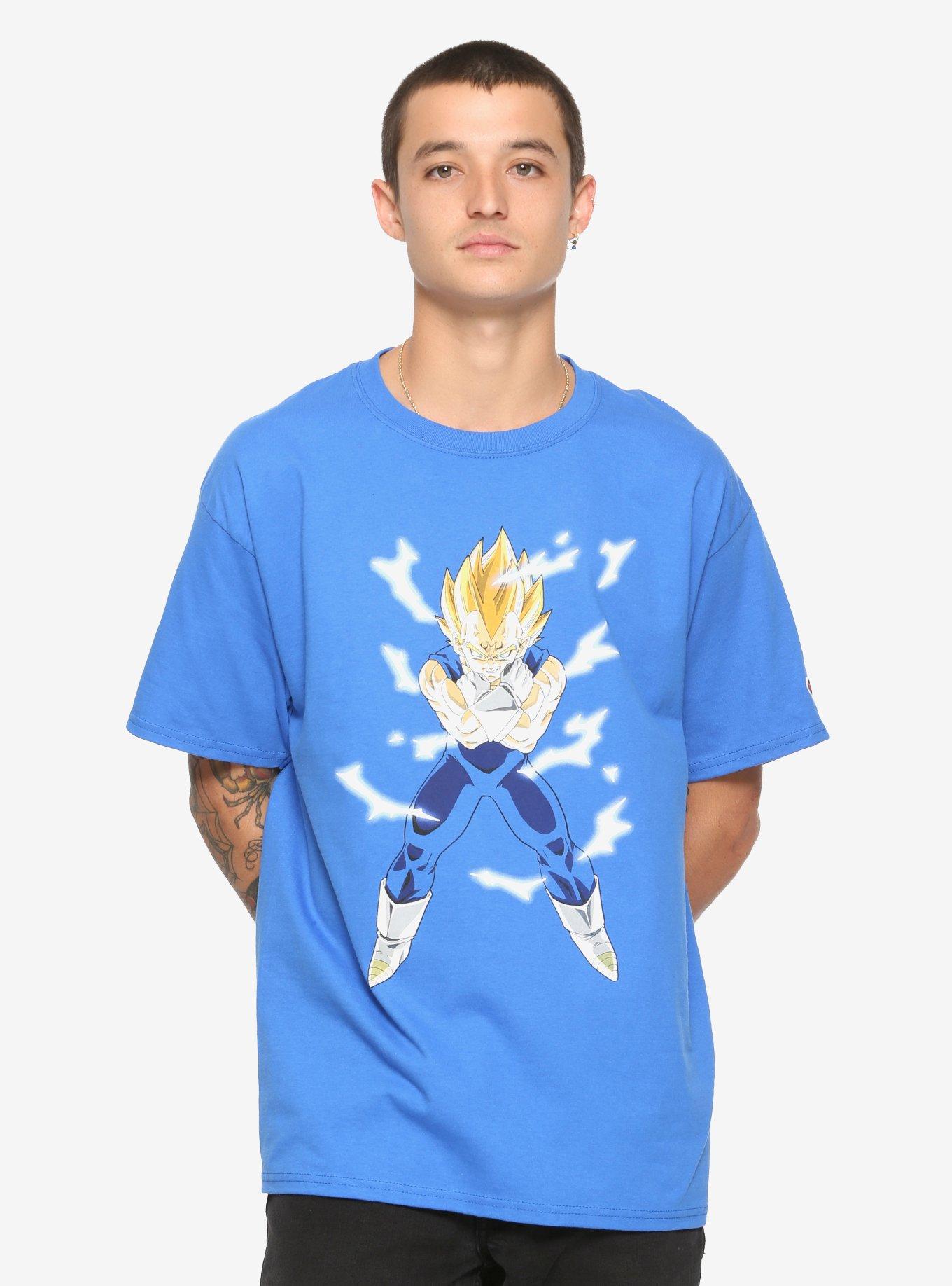 Dragon Ball Z Super Saiyan Vegeta Champion T-Shirt Hot Topic Exclusive, , hi-res
