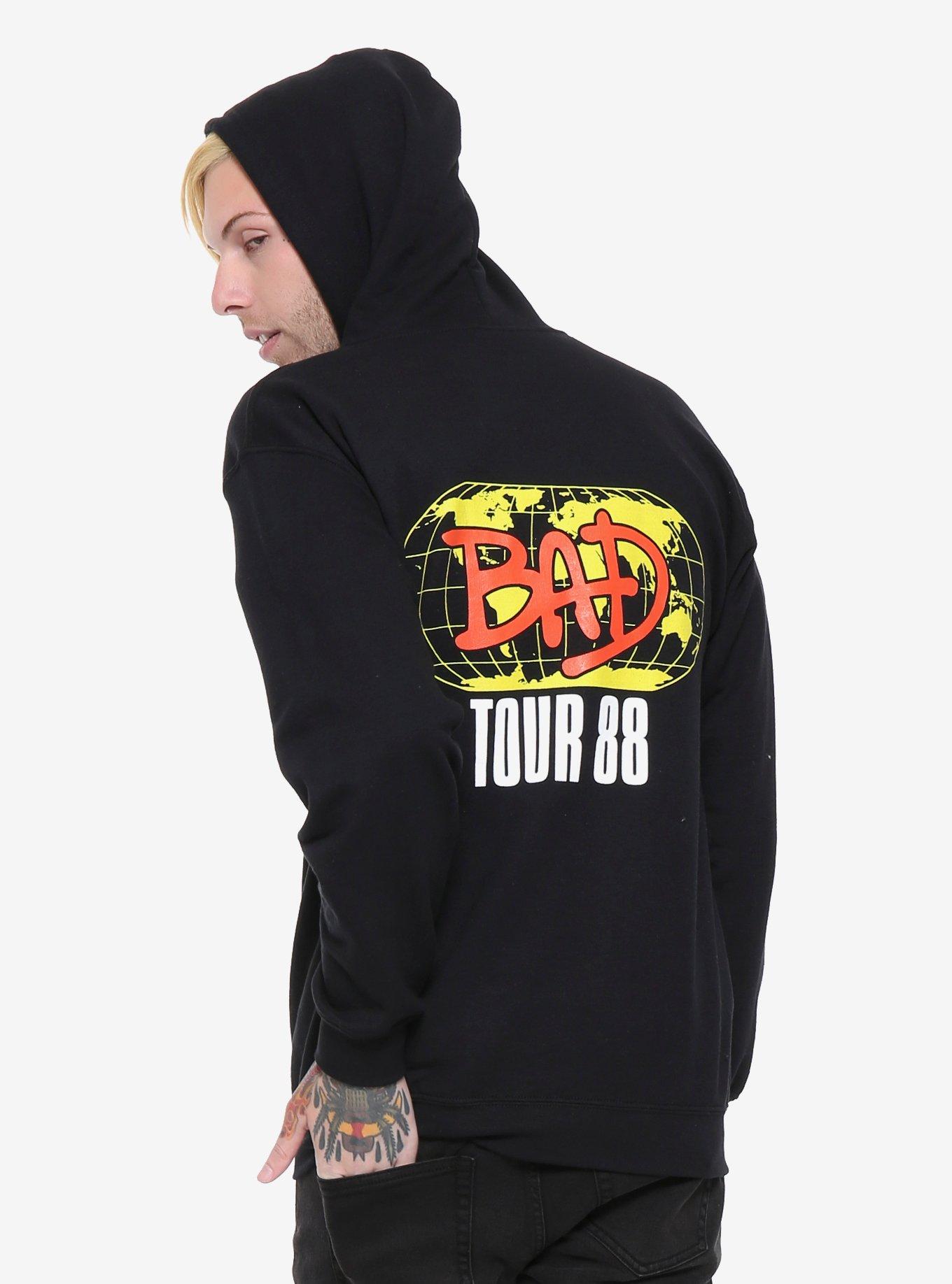 Michael Jackson Bad 88 Tour Hoodie, , alternate