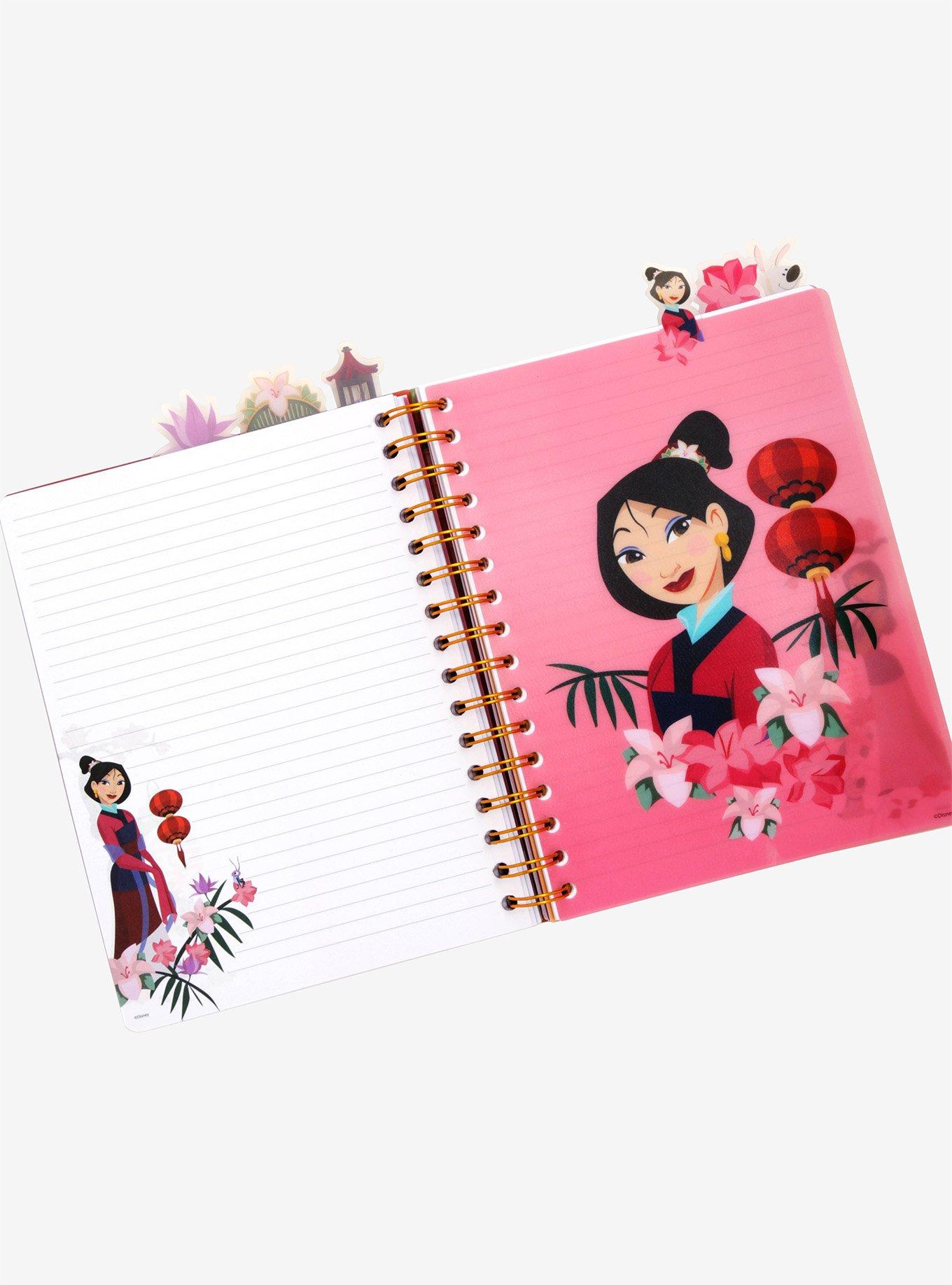 Disney Mulan Journal With Tabs - BoxLunch Exclusive, , alternate