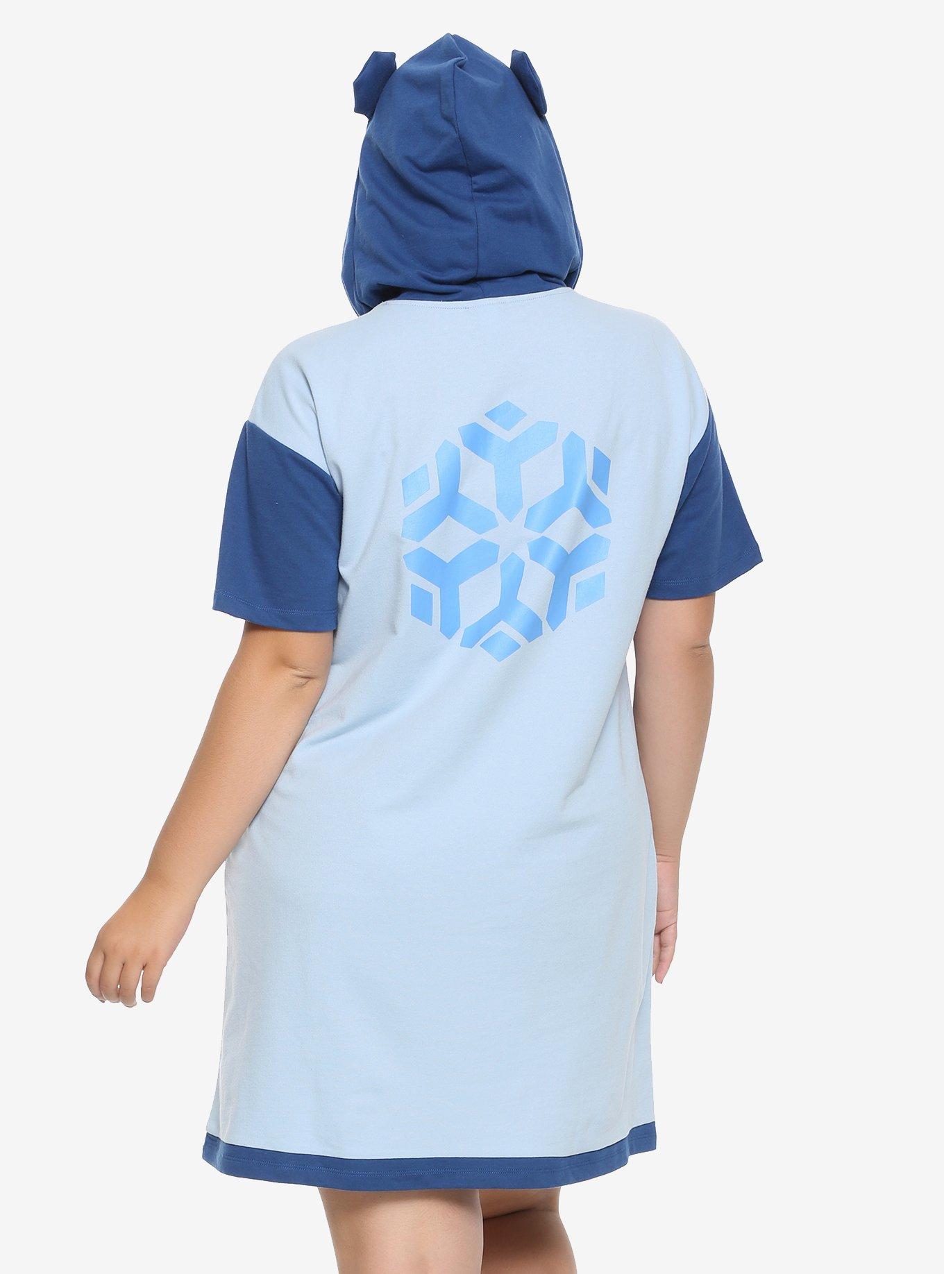 Overwatch Mei & Snowball Hoodie Dress Plus Size, , alternate