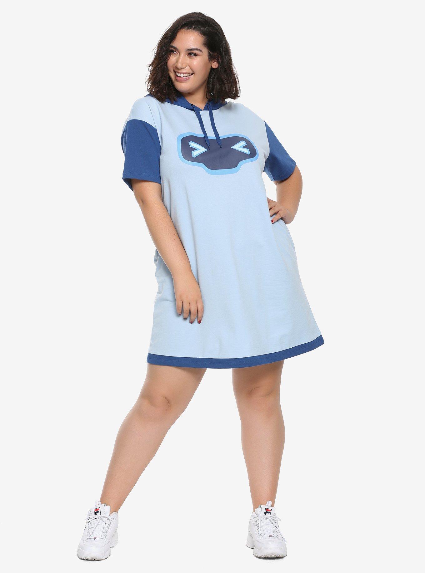 Overwatch Mei & Snowball Hoodie Dress Plus Size, , alternate
