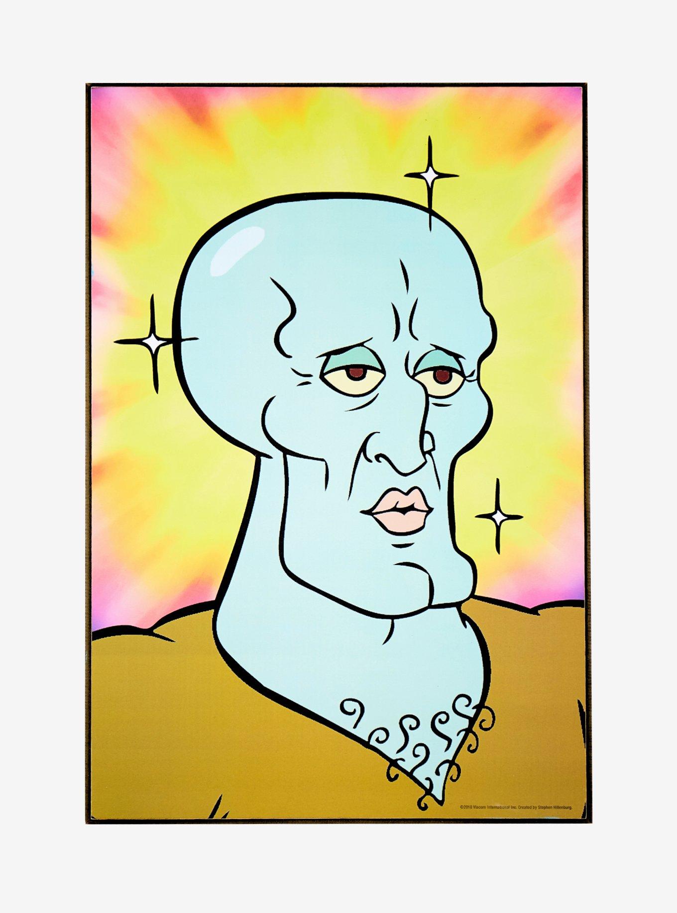 SpongeBob SquarePants Handsome Squidward Wood Wall Art, , alternate