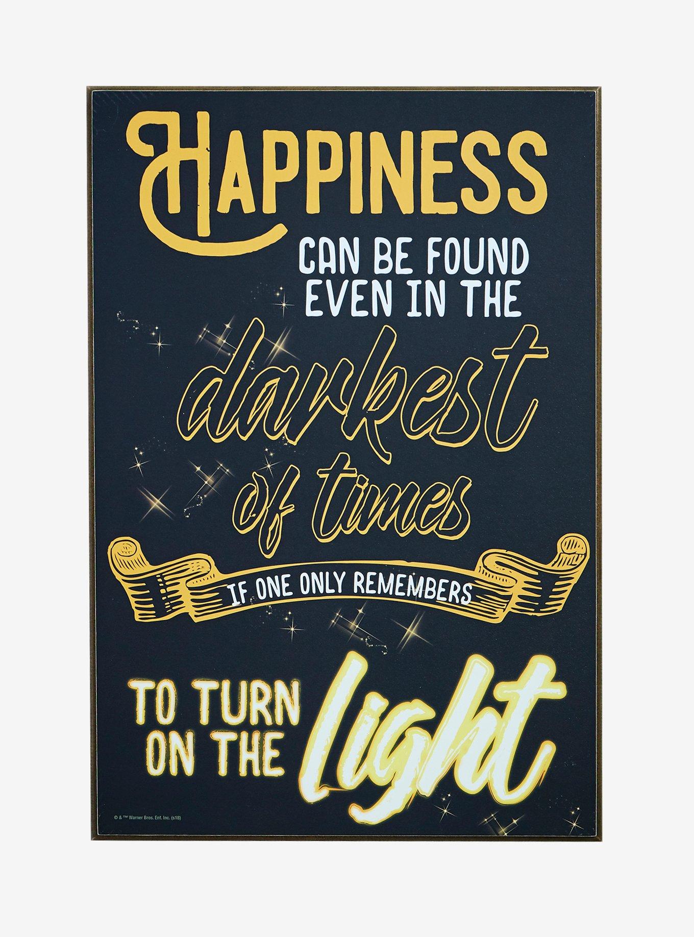 Harry Potter Happiness Wood Poster, , alternate - view 2