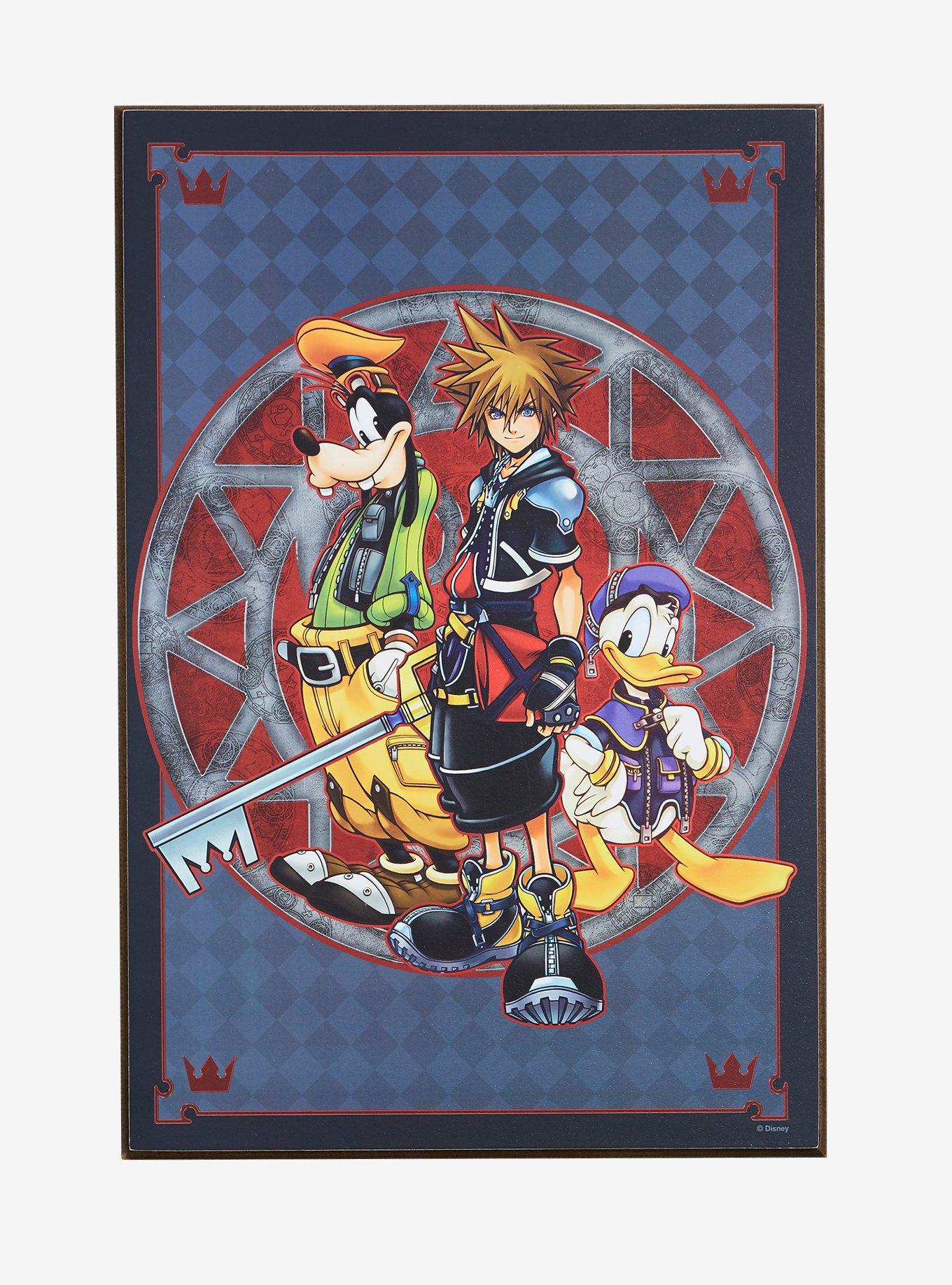 Disney Kingdom Hearts Sora Wood Wall Art, , alternate