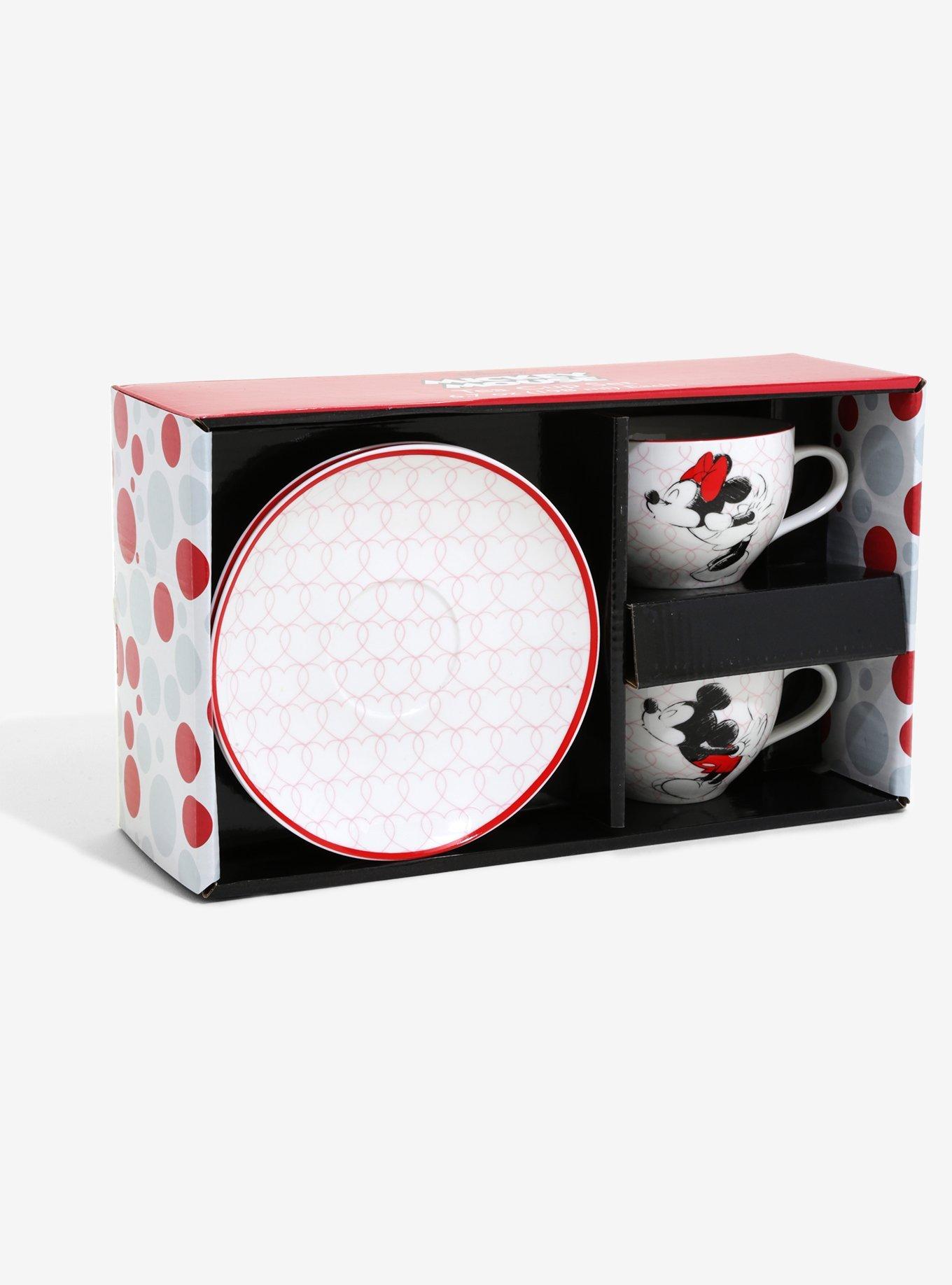 Disney Micky Mouse & Minnie Mouse Kiss Teacup Set, , alternate