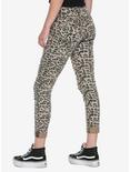 Almost Famous Animal Print Ripped Jeans, , alternate