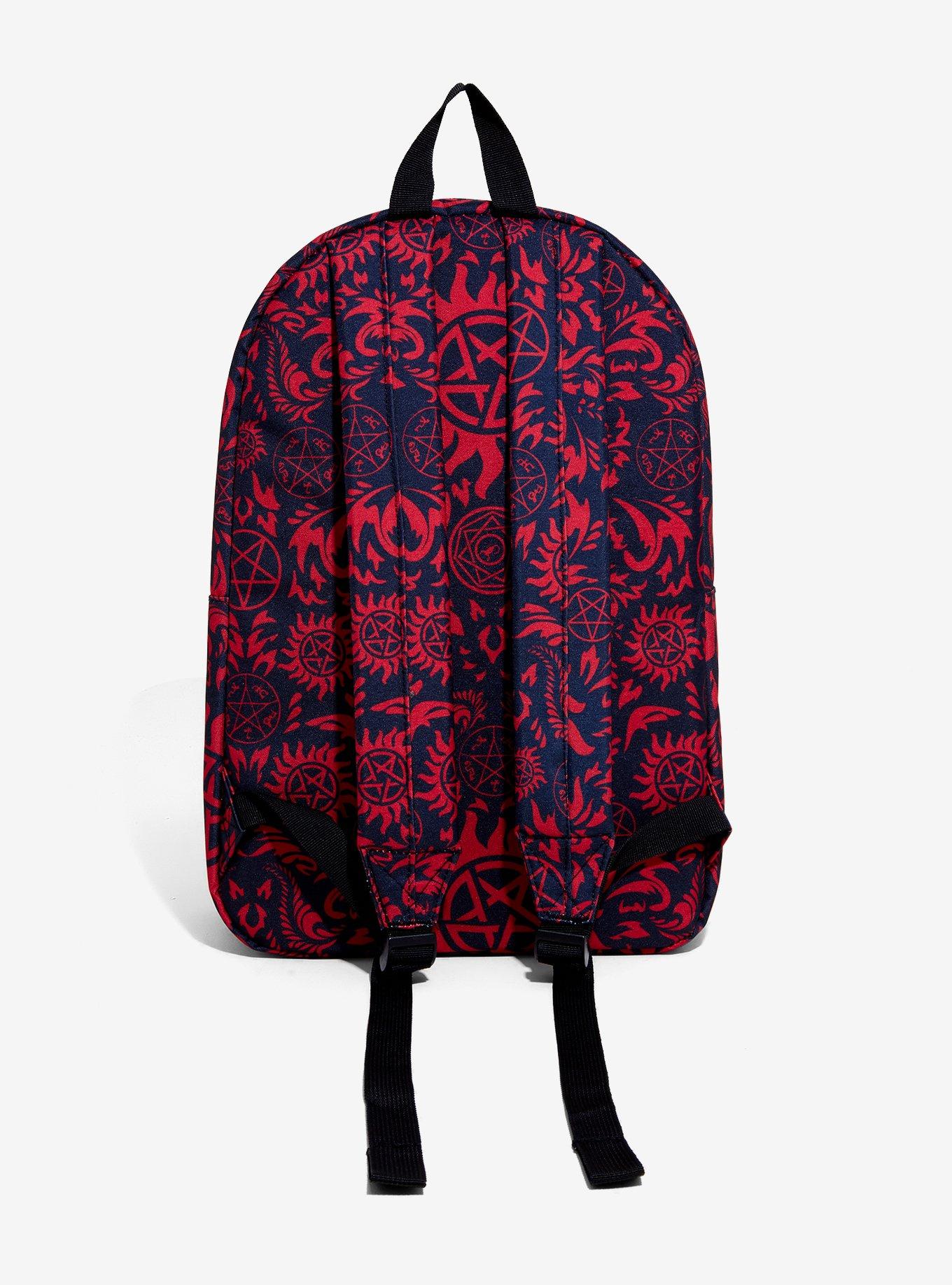 Supernatural Symbols Backpack, , alternate