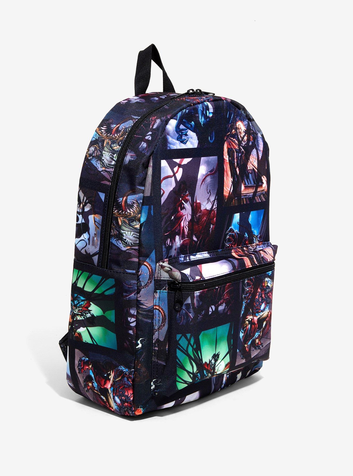 Marvel Venom Comic Book Venomized Heroes Backpack, , alternate