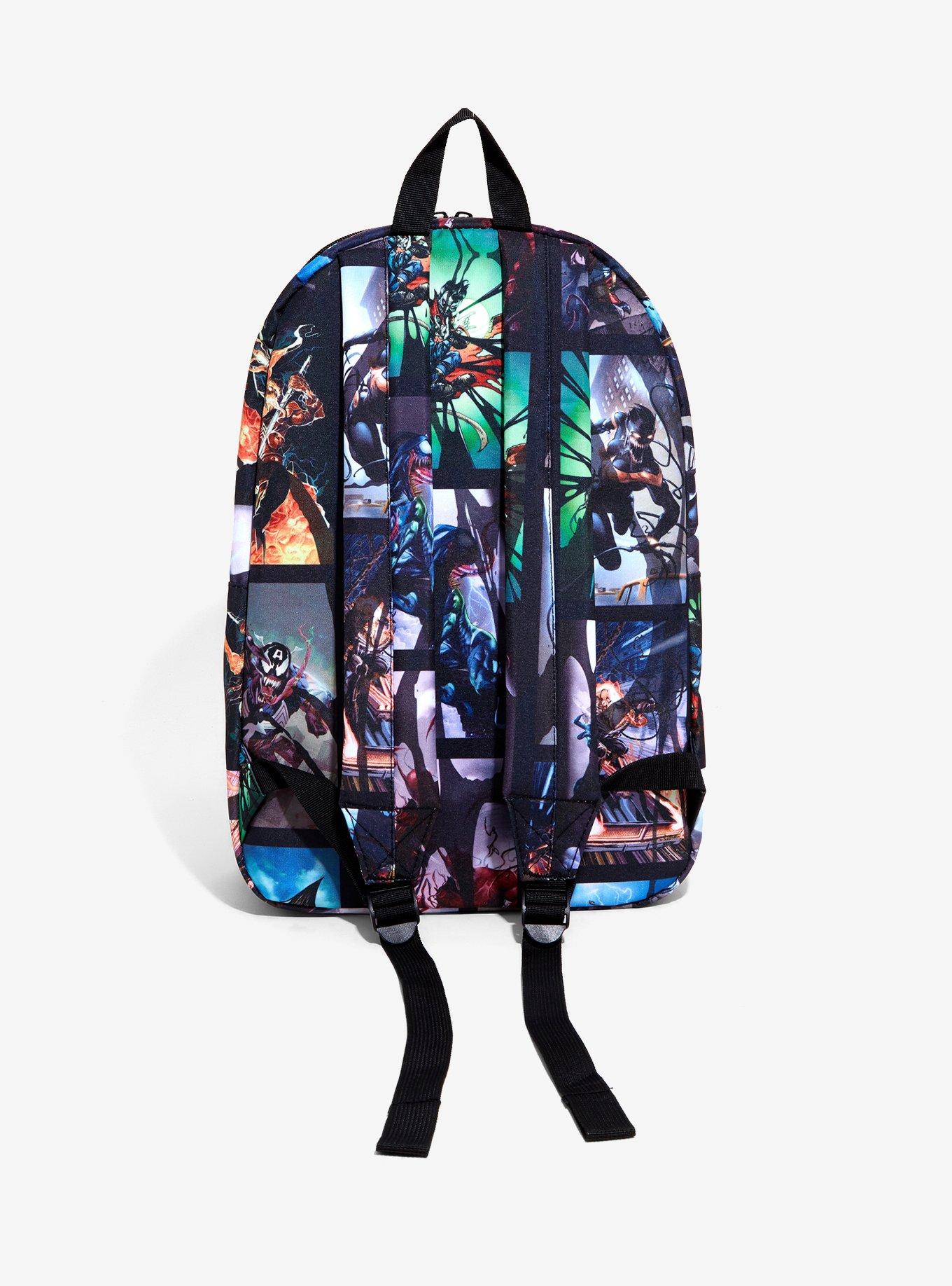 Marvel Venom Comic Book Venomized Heroes Backpack, , alternate