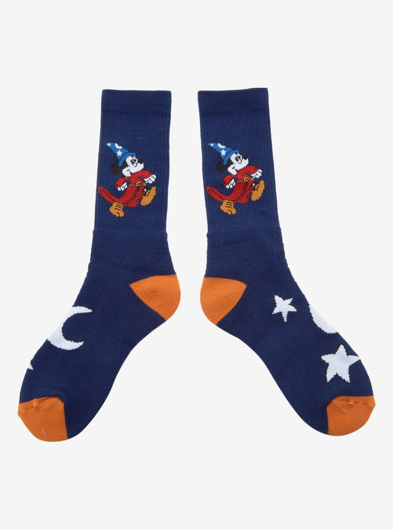 Disney Fantasia Sorcerer Mickey Socks - BoxLunch Exclusive, , alternate