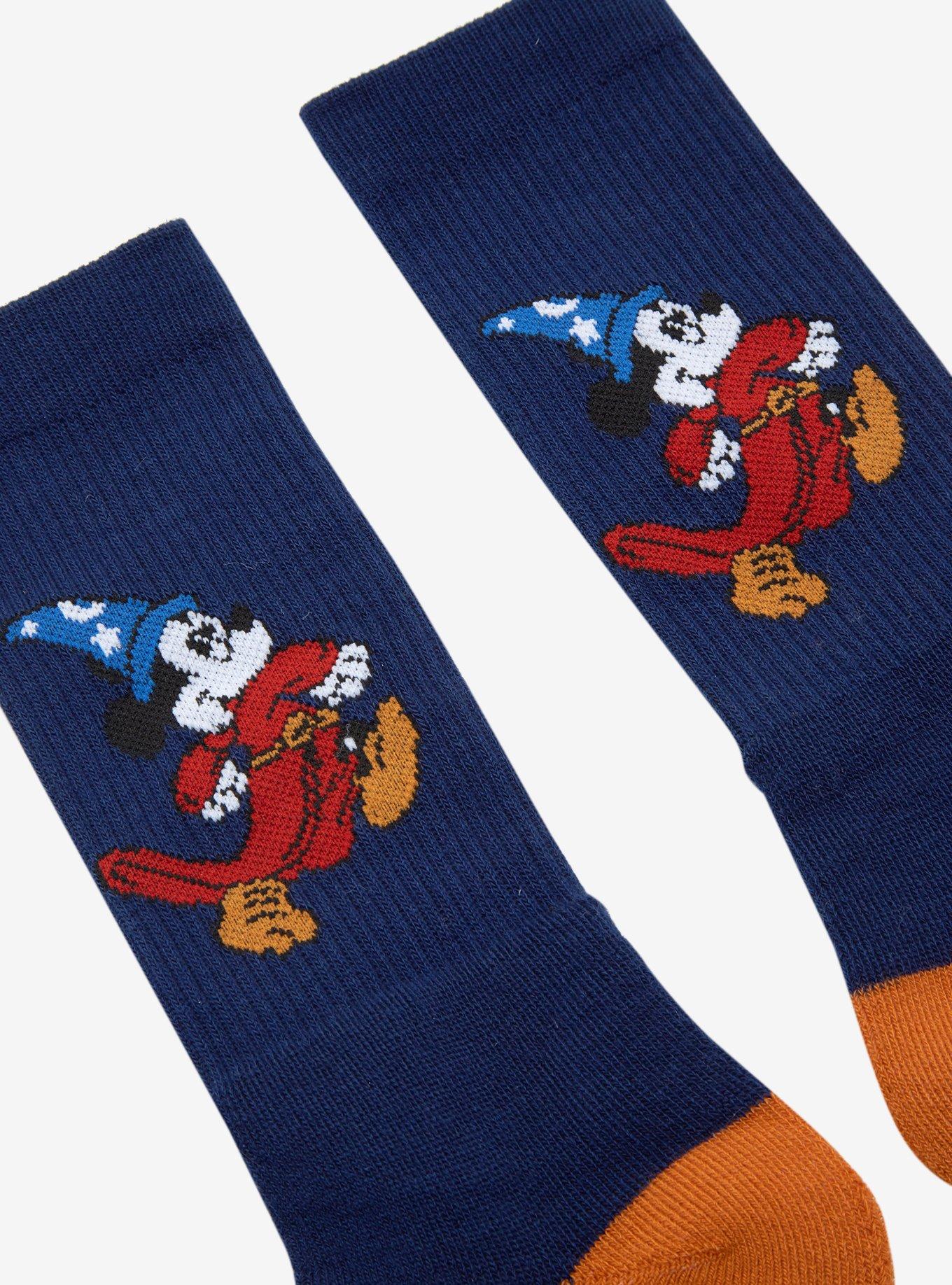 Disney Fantasia Sorcerer Mickey Socks - BoxLunch Exclusive, , alternate