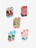 Disney Moana Tropical Characters Ankle Sock Set, , alternate