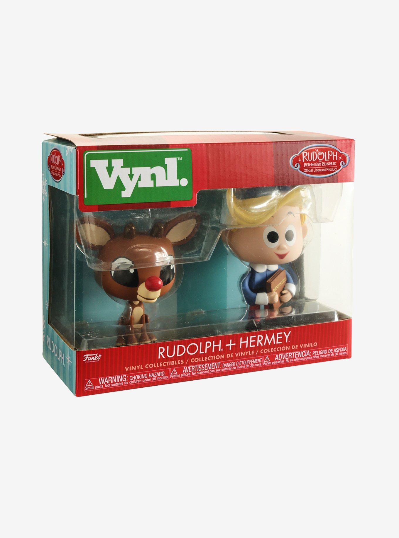 Funko Vynl. Rudloph The Red Nosed Reindeer Rudolph & Hermey Vinyl Figures, , alternate