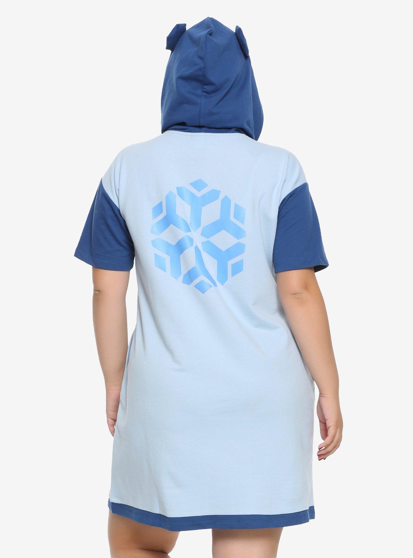 Her Universe Overwatch Mei & Snowball Girls Hoodie Dress Plus Size, , alternate