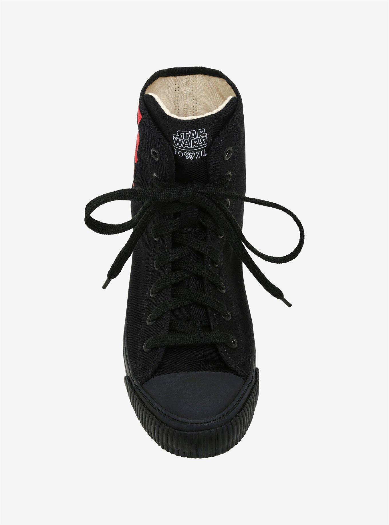 Po-Zu Star Wars Han Solo High Top Shoes, , alternate