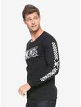 One Piece Checkered Long Sleeve T-Shirt - BoxLunch Exclusive, , alternate