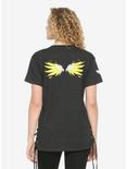 Her Universe Overwatch Mercy Side Lace-Up Girls T-Shirt, , alternate