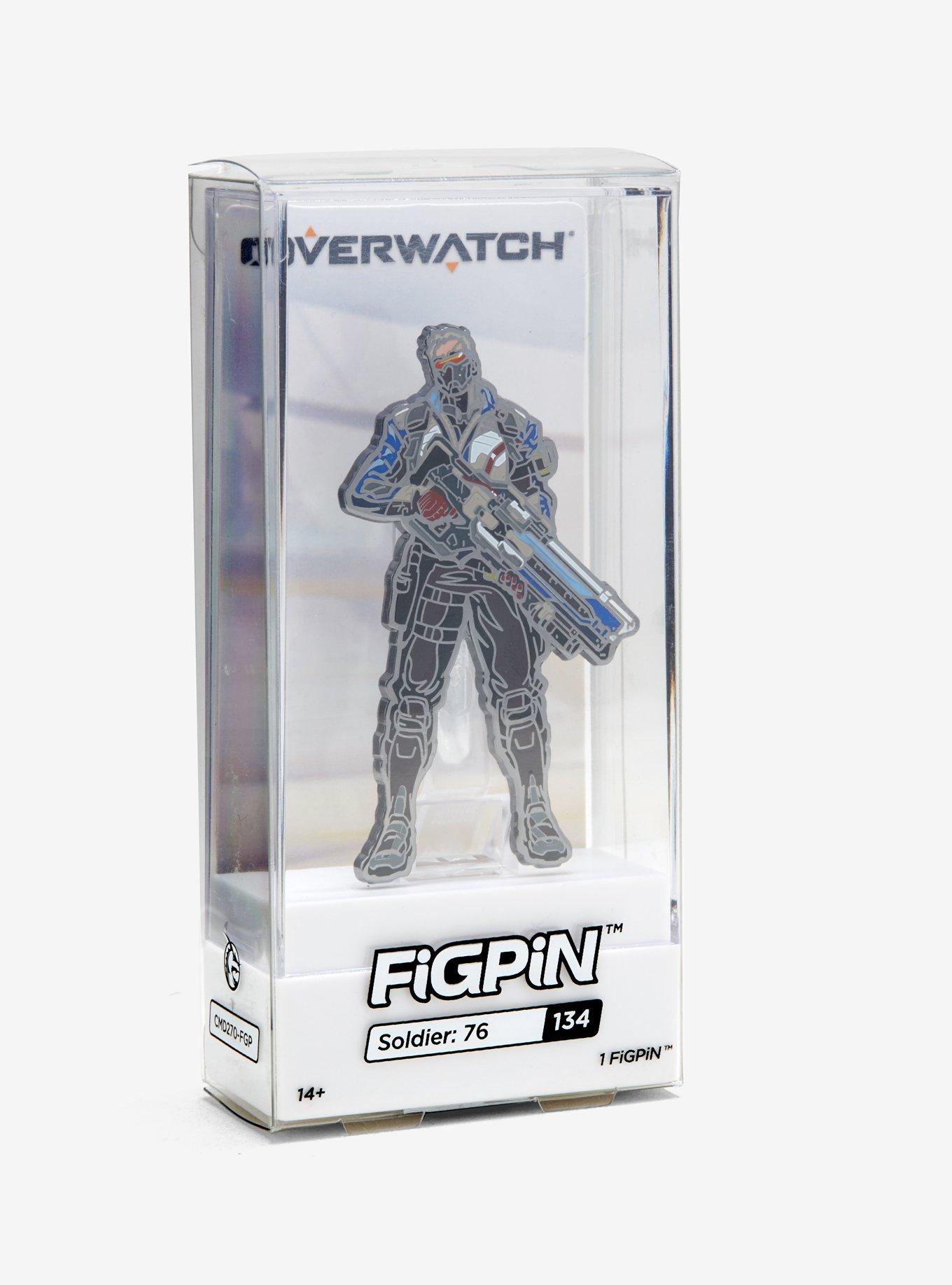 FiGPiN Overwatch Soldier: 76 Enamel Pin, , alternate