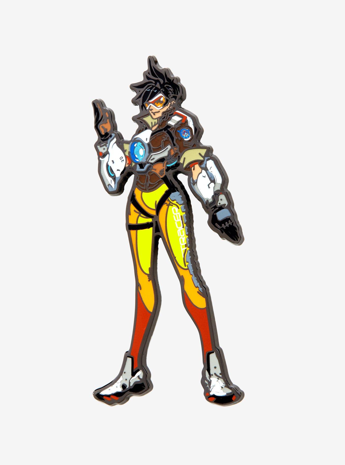 FiGPiN Overwatch Tracer Enamel Pin, , alternate