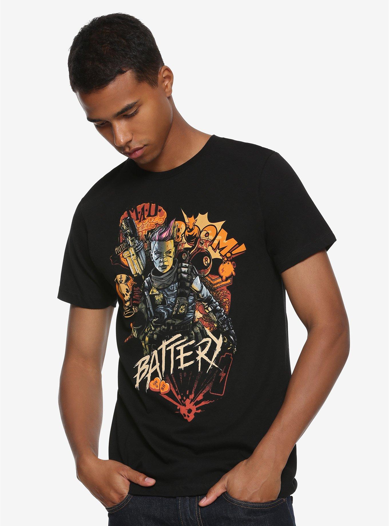 Call Of Duty: Black Ops 4 Battery T-Shirt, , alternate