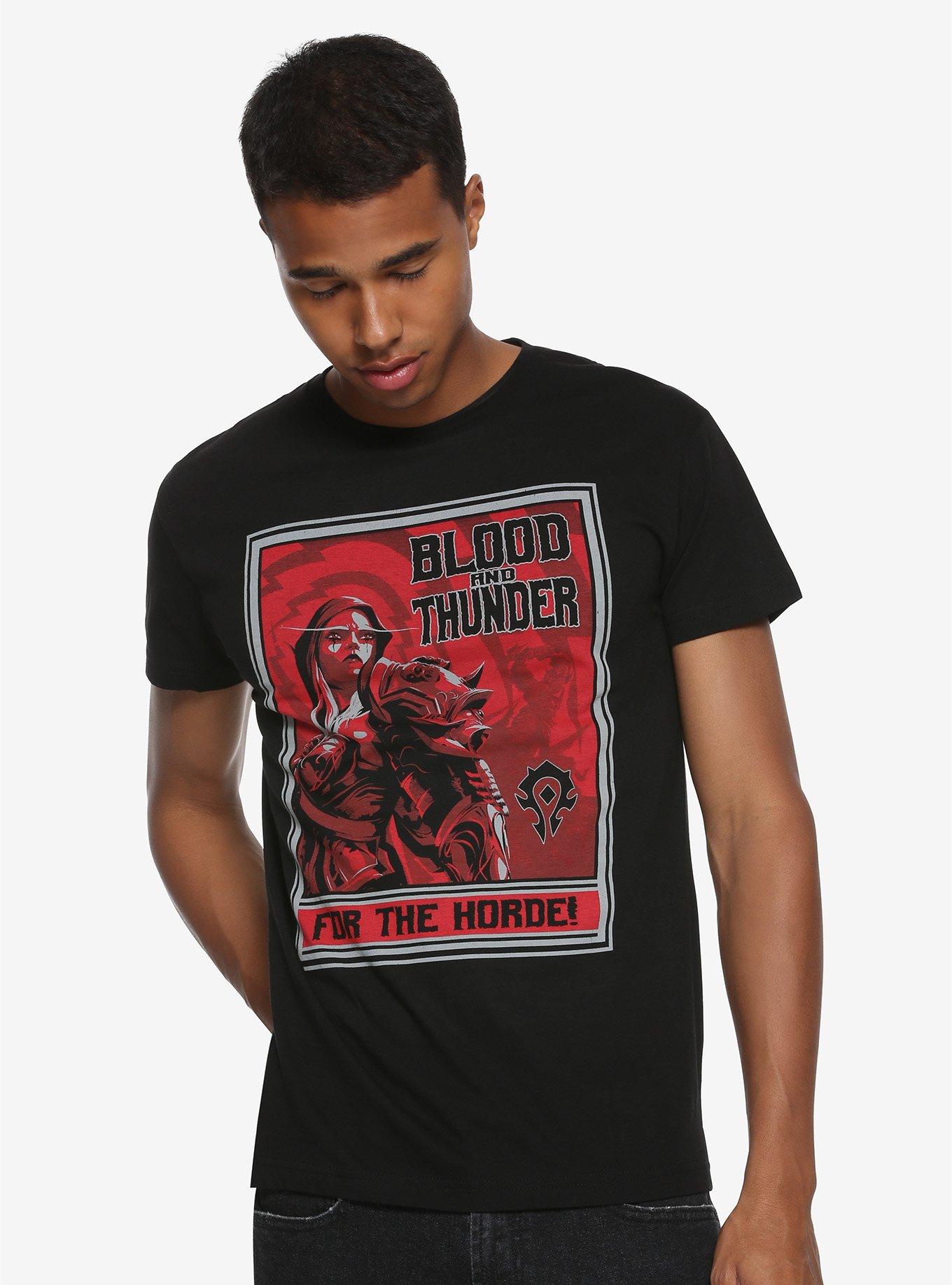 World Of Warcraft Horde Propaganda T-Shirt, , alternate