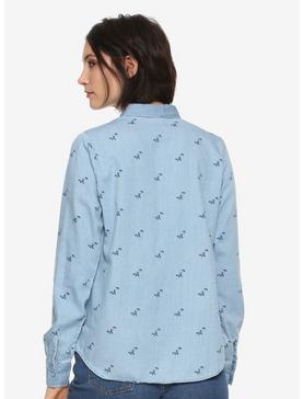 Disney Mary Poppins Practically Perfect Woven Button-Up, , hi-res
