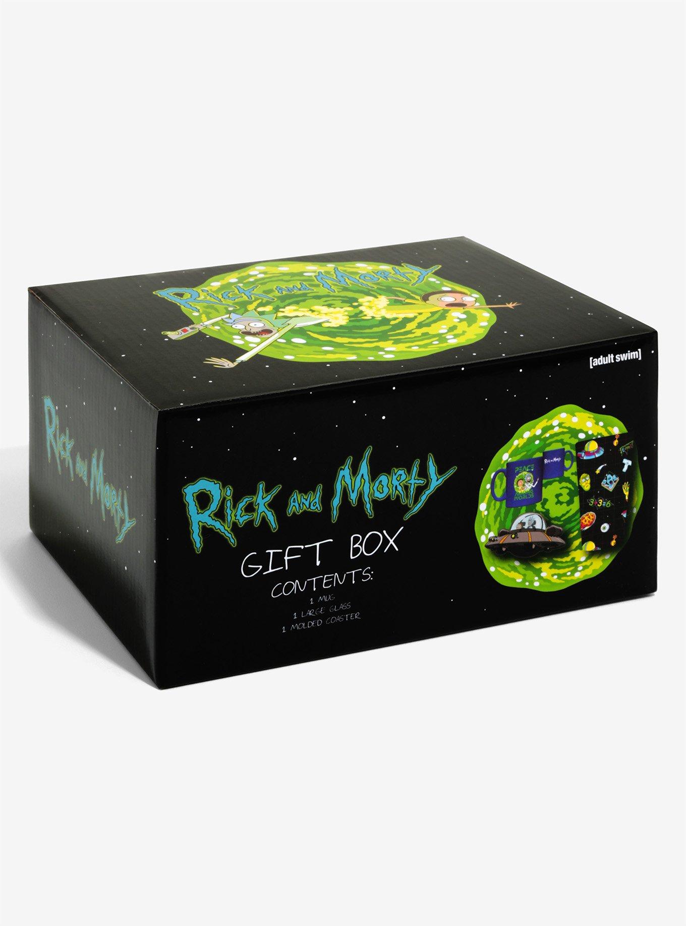 Rick And Morty Drink Gift Box - BoxLunch Exclusive, , alternate
