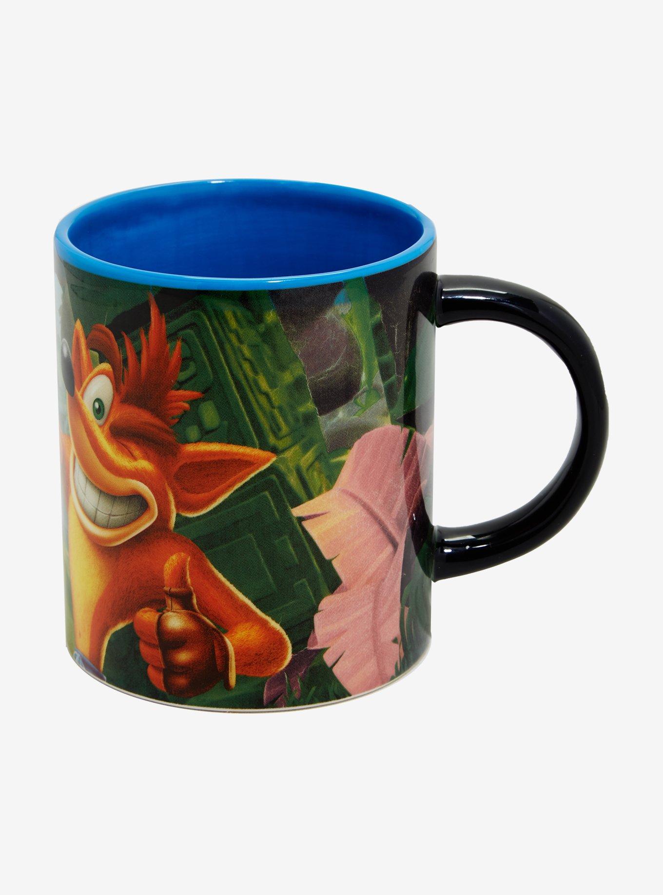 Crash Bandicoot Figure Inside Mug - BoxLunch Exclusive, , alternate