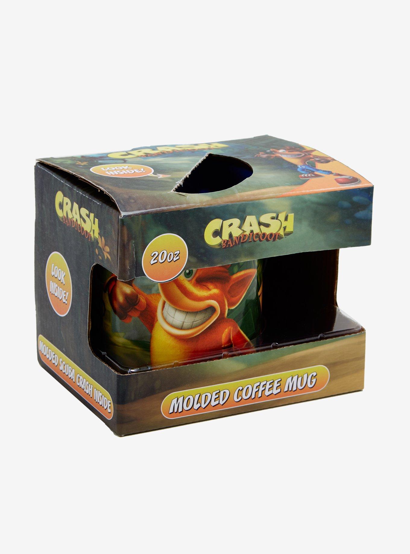 Crash Bandicoot Figure Inside Mug - BoxLunch Exclusive, , alternate