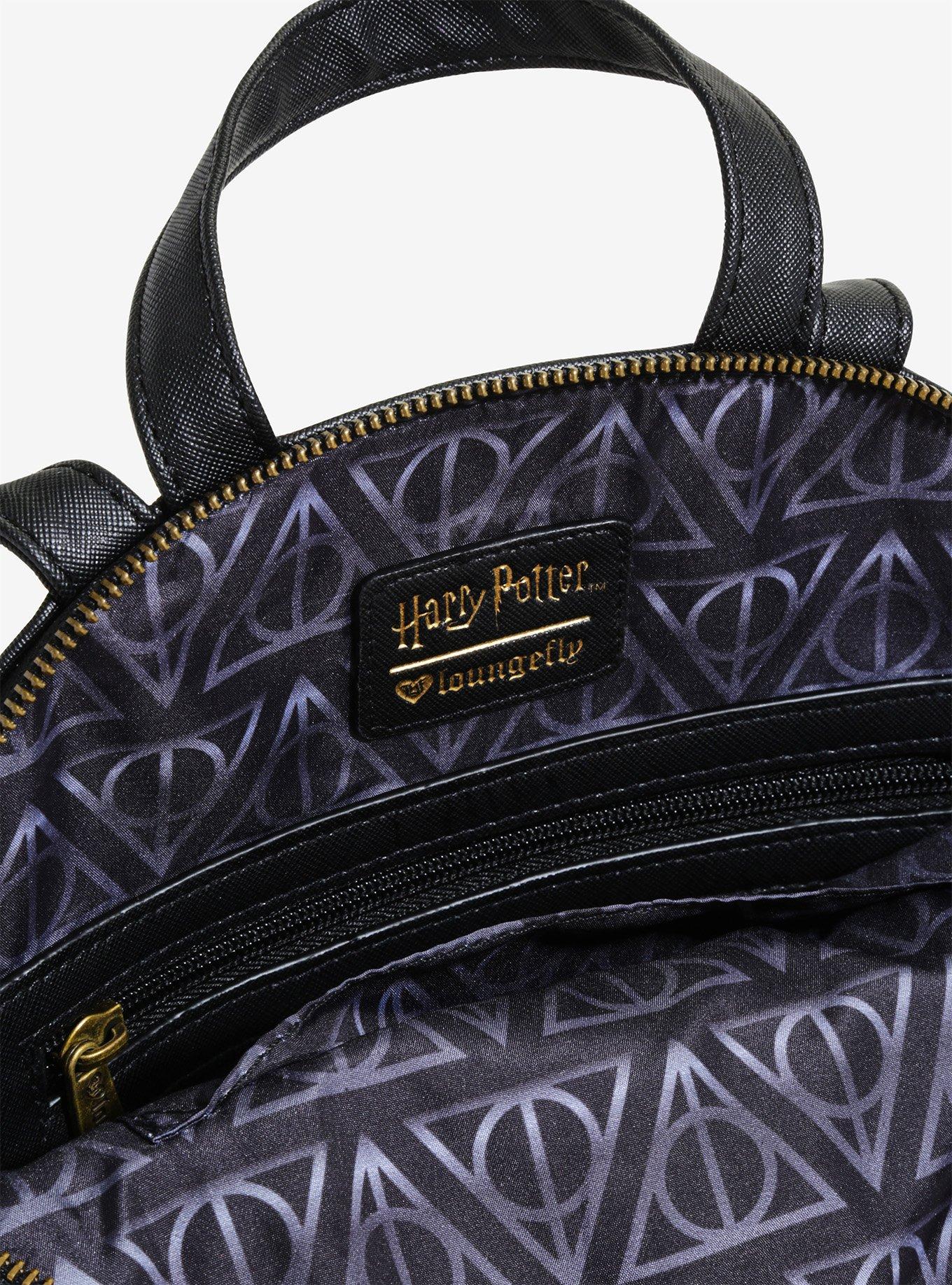 Lougefly Harry Potter Deathly Hallows Mini Backpack - BoxLunch Exclusive, , alternate