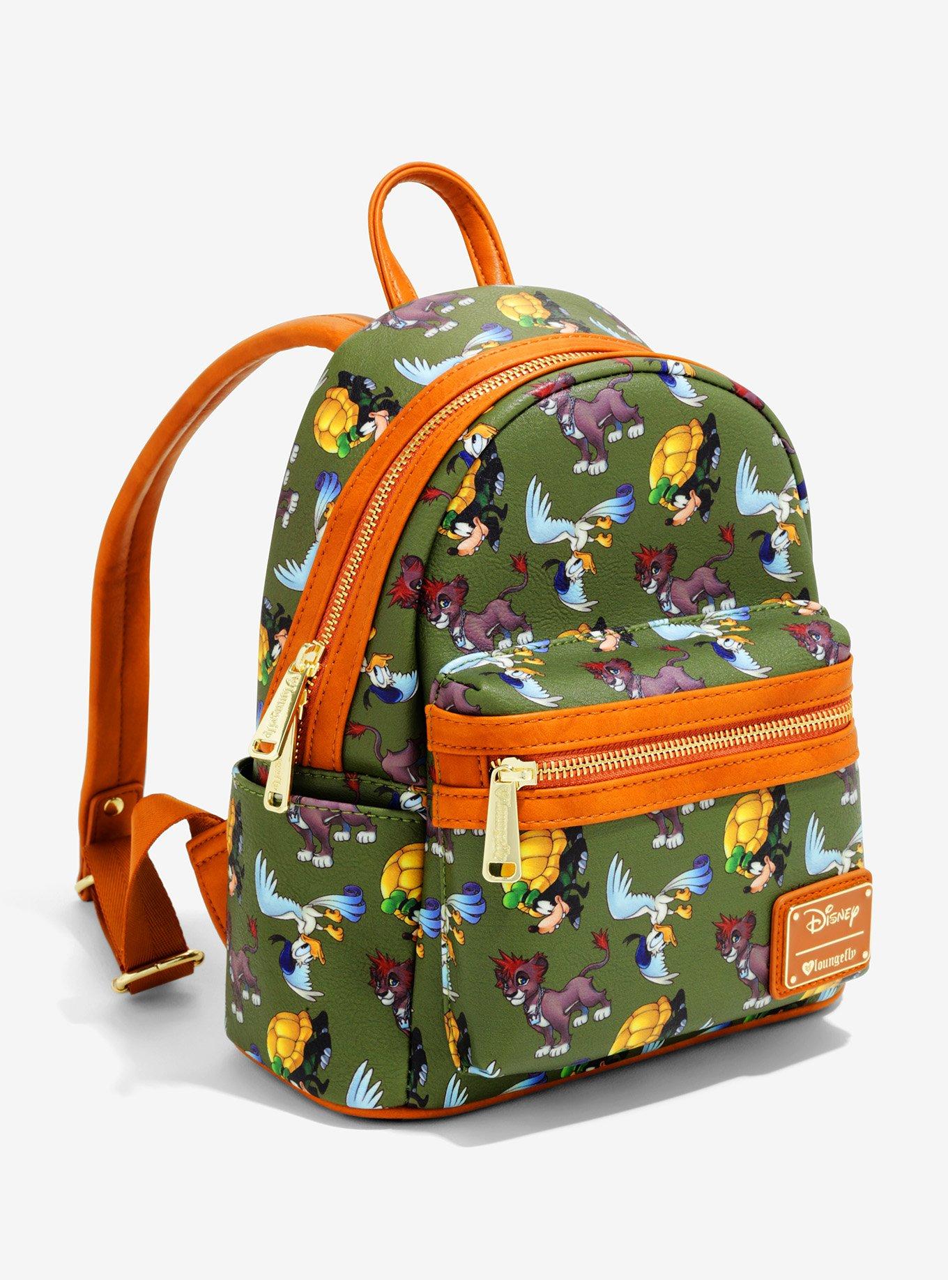 Loungefly Disney Kingdom Hearts Safari Mini Backpack - BoxLunch Exclusive, , alternate