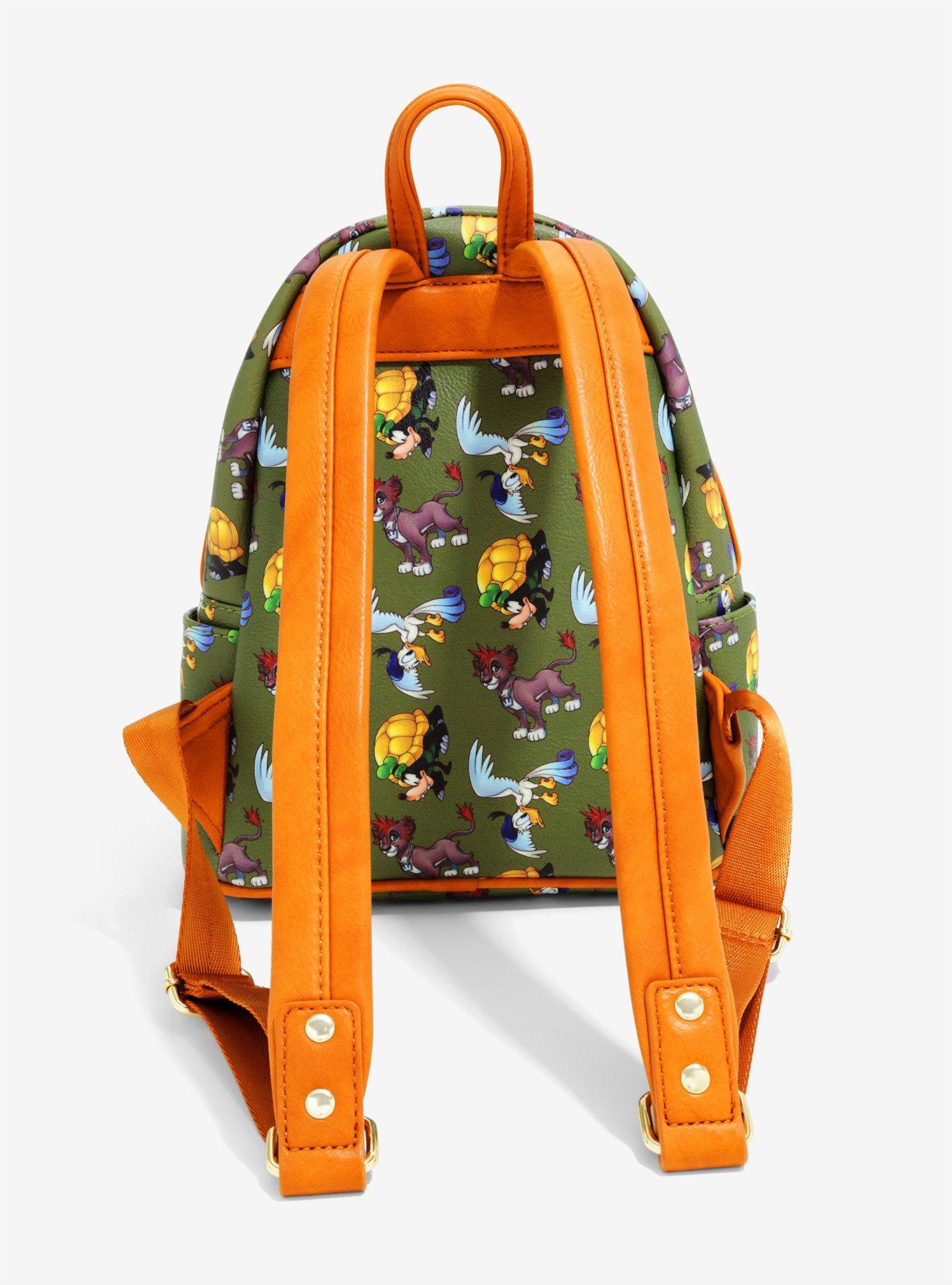 Loungefly Disney Kingdom Hearts Safari Mini Backpack - BoxLunch Exclusive, , alternate