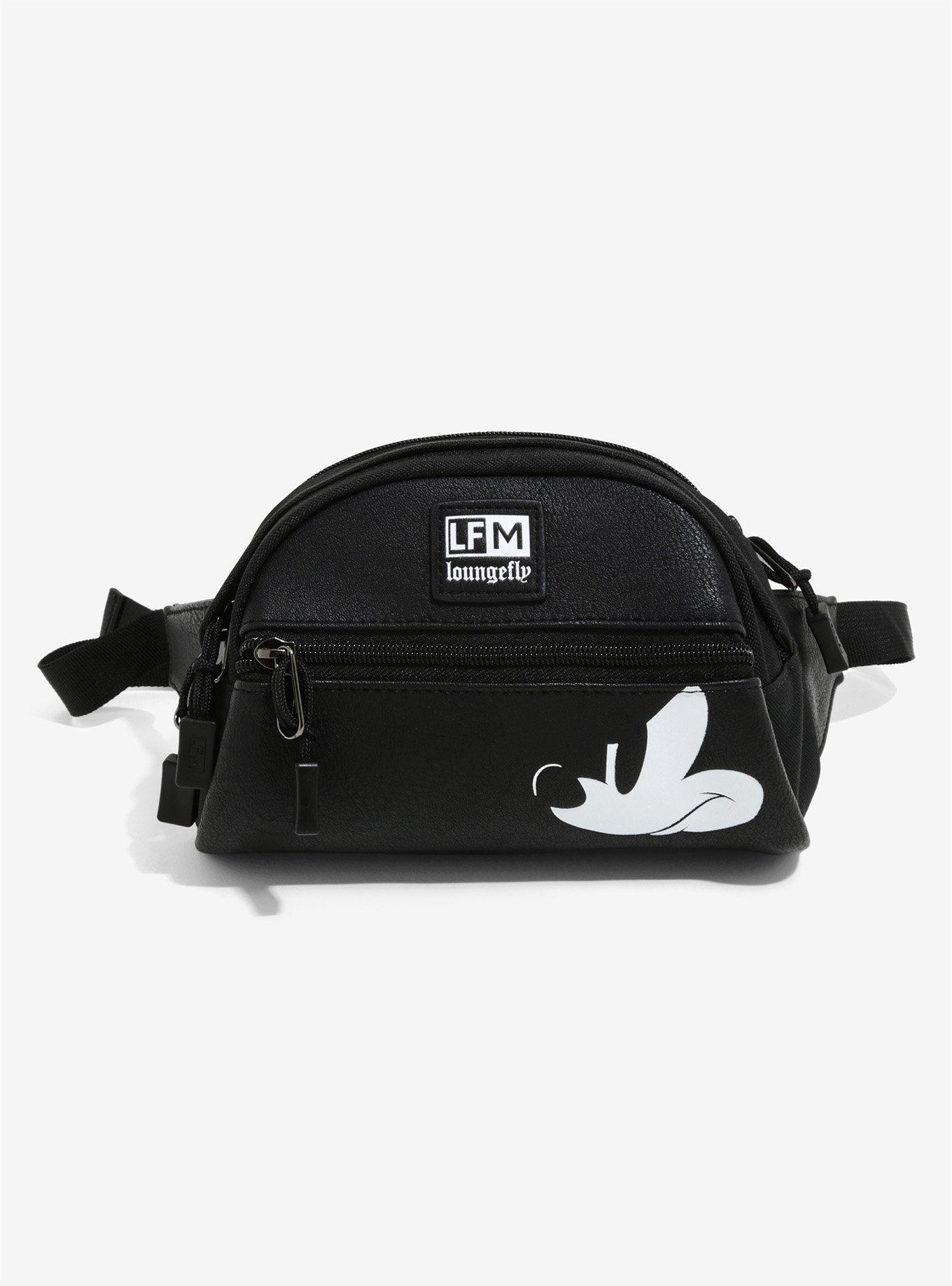 Loungefly Disney Mickey Mouse Angry Fanny Pack - BoxLunch Exclusive, , alternate