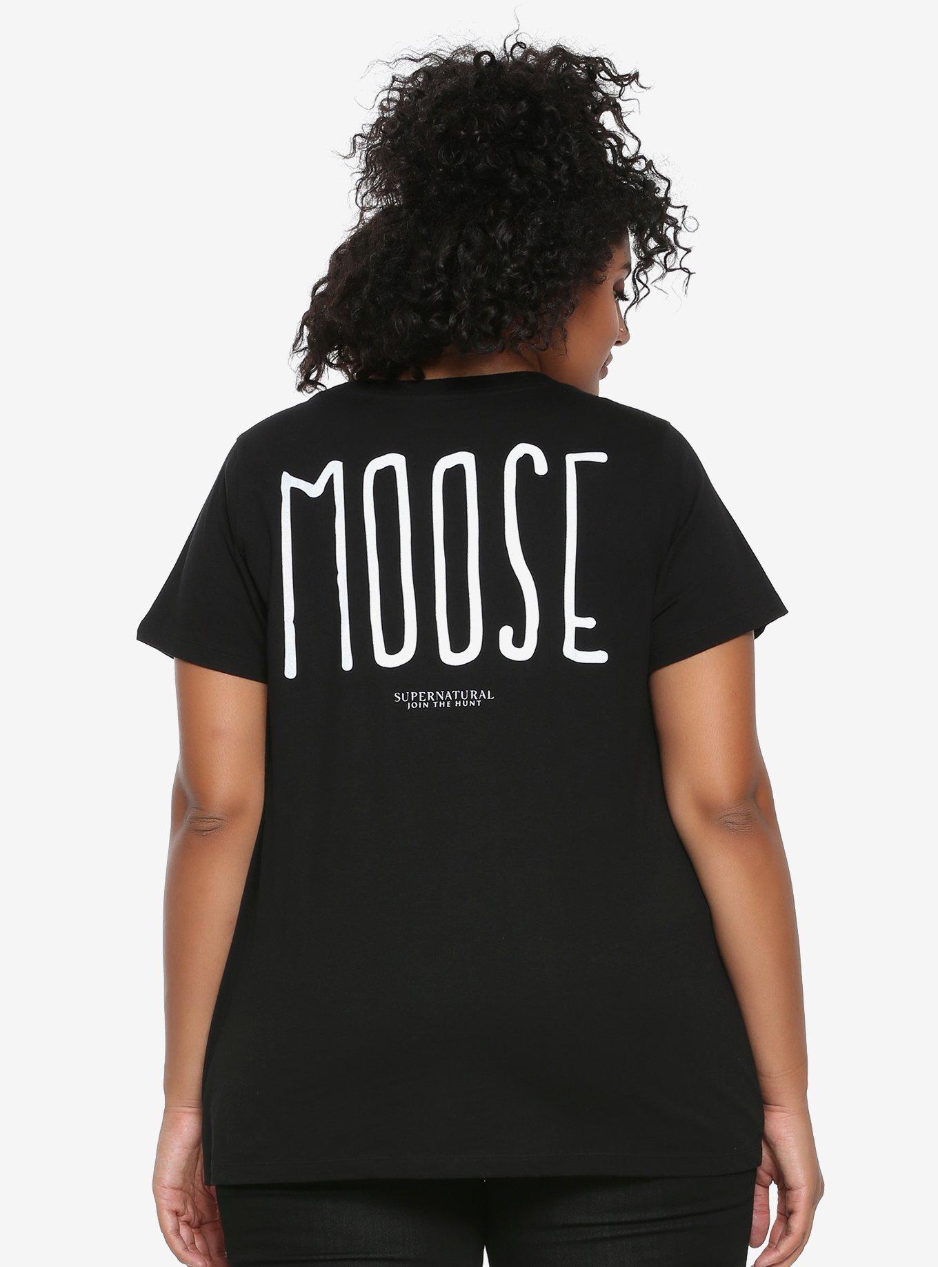 Supernatural Sam Moose Girls T-Shirt Plus Size, , alternate