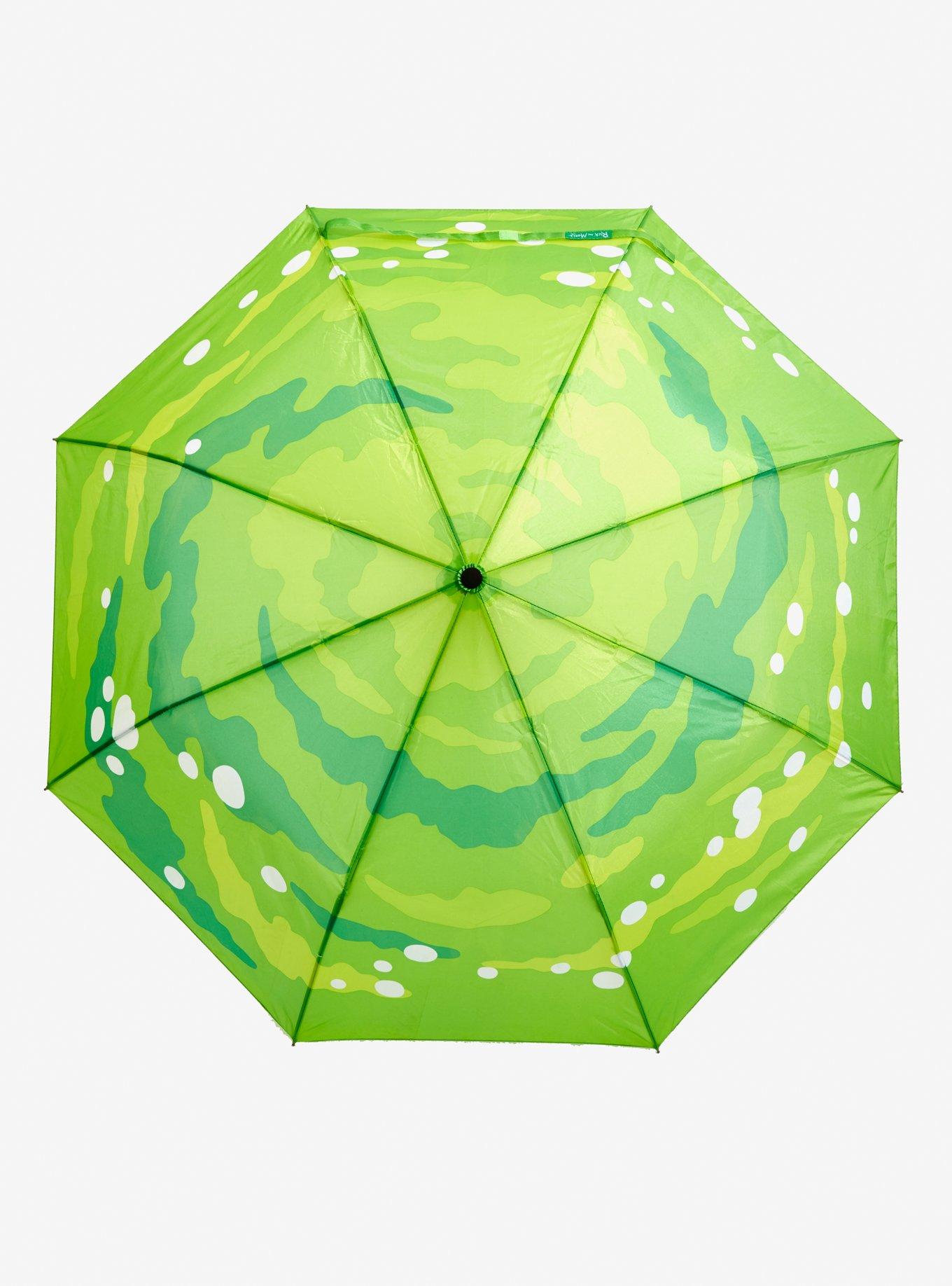Rick and Morty Portal Gun Umbrella, , alternate