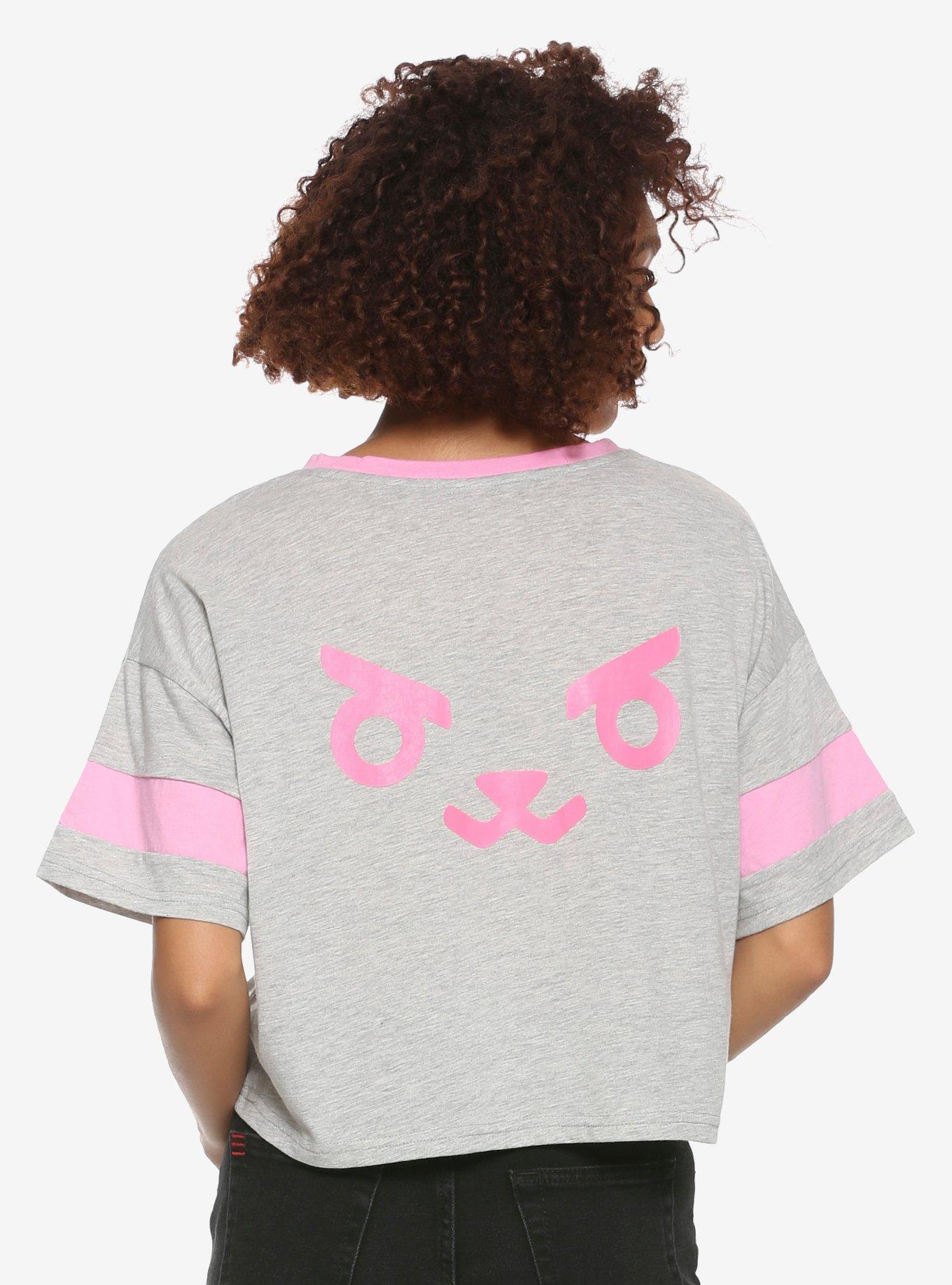 Overwatch D.Va Crop T-Shirt, , alternate