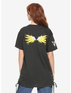 Overwatch Mercy Side Lace-Up T-Shirt, , hi-res