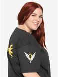 Overwatch Mercy Side Lace-Up T-Shirt Plus Size, , alternate