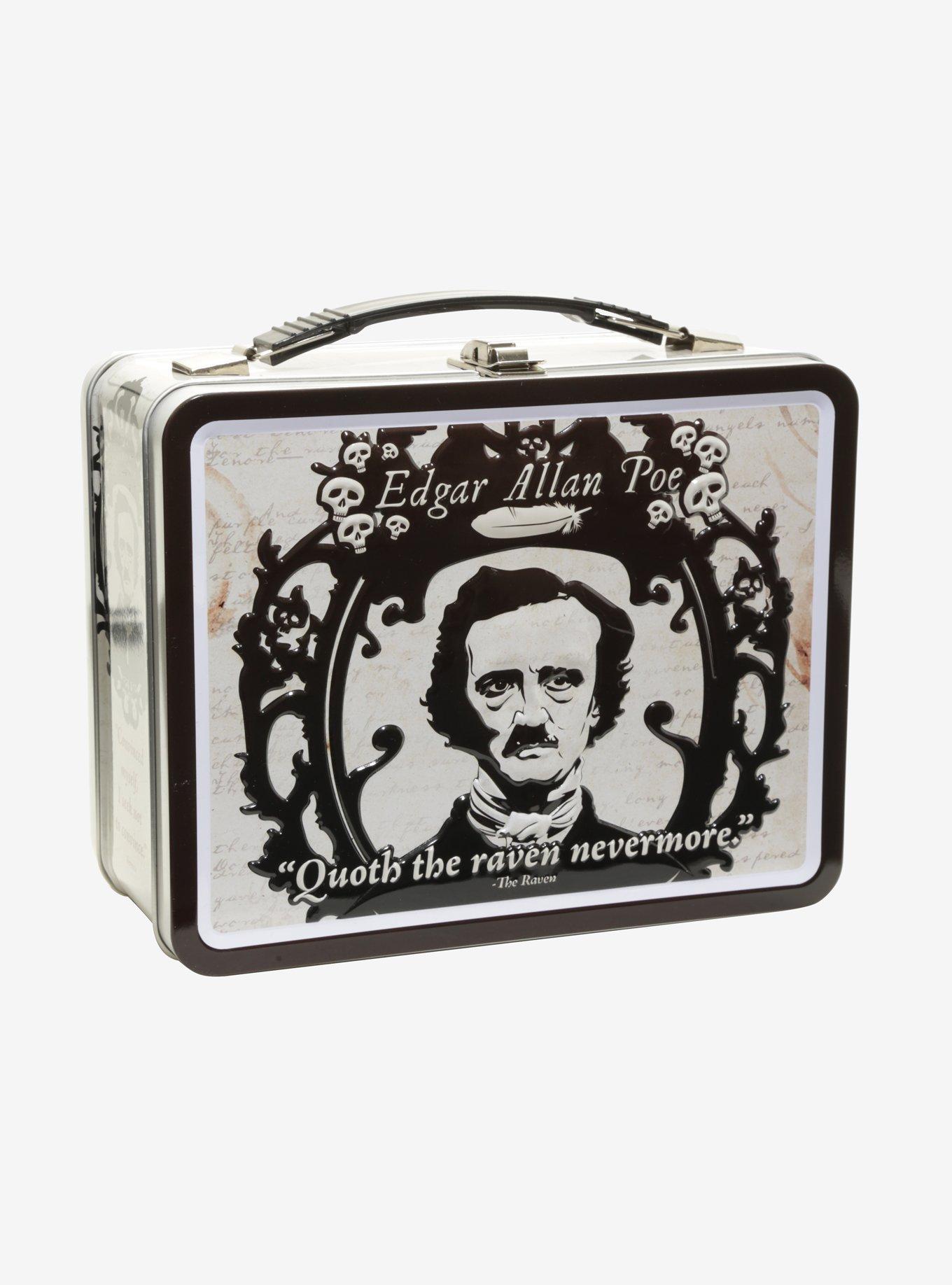 Edgar Allan Poe Metal Lunch Box, , alternate
