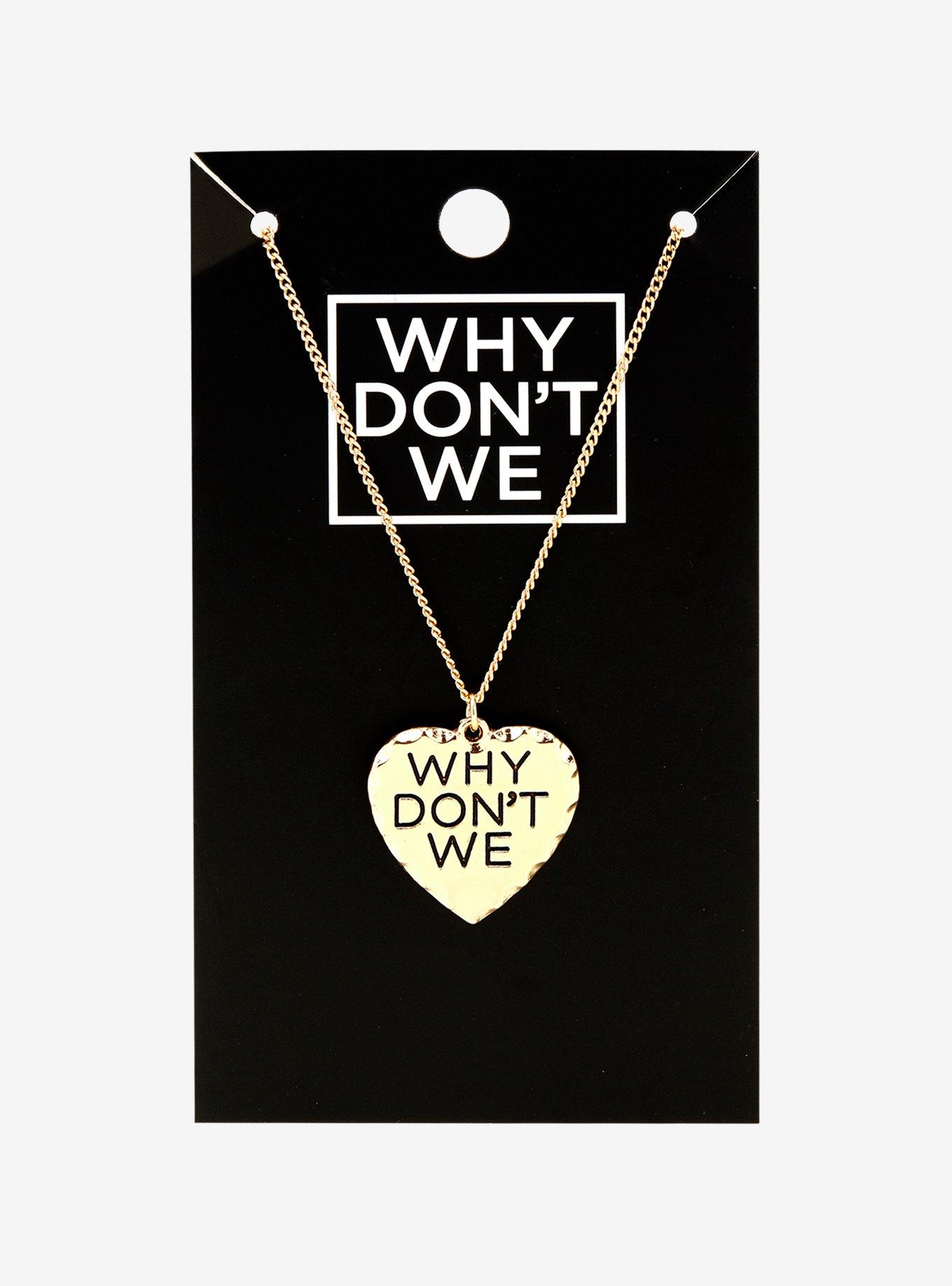 Why Don't We Heart Necklace, , alternate
