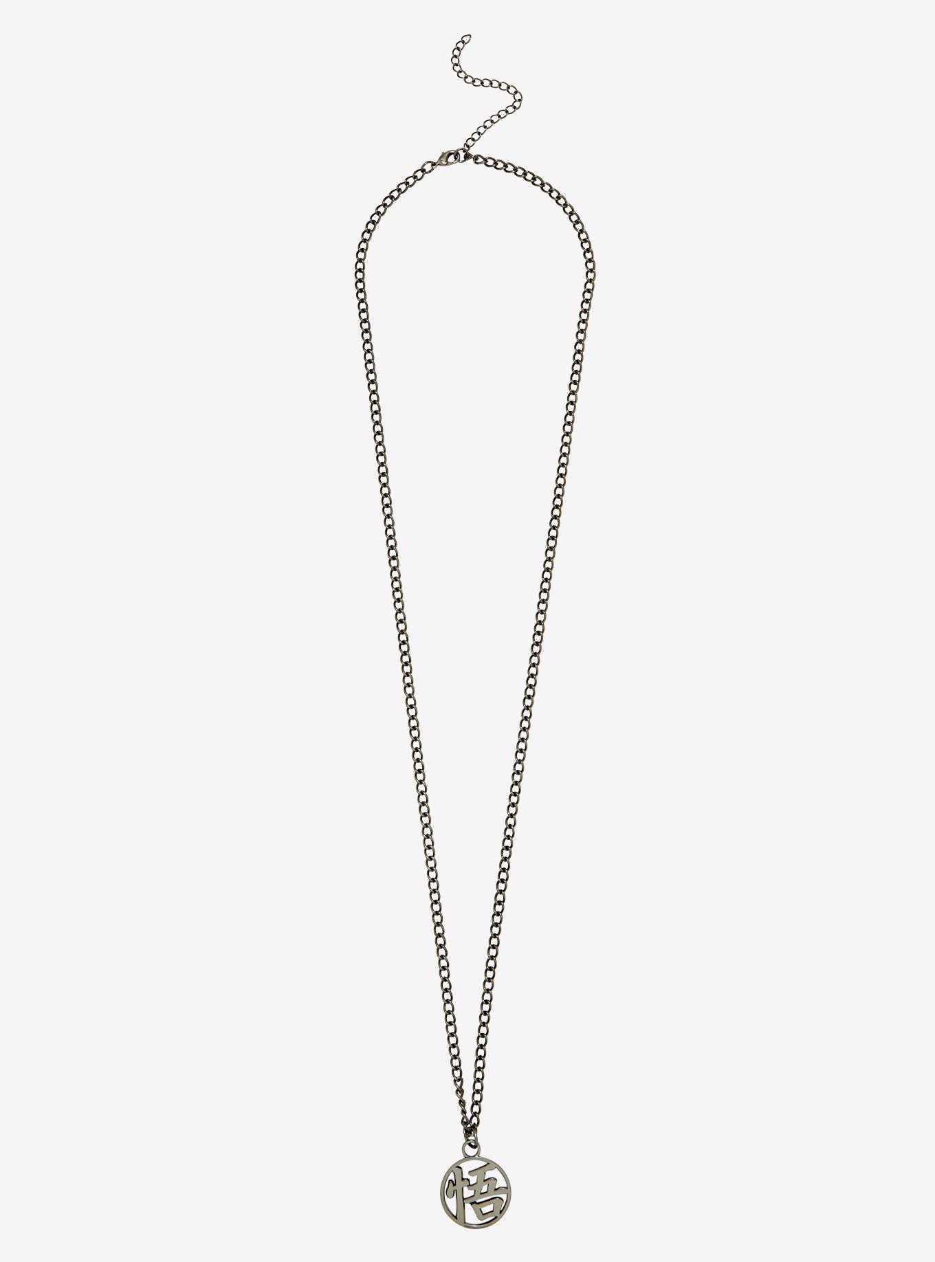 Dragon Ball Z Goku Logo Pendant Necklace, , alternate