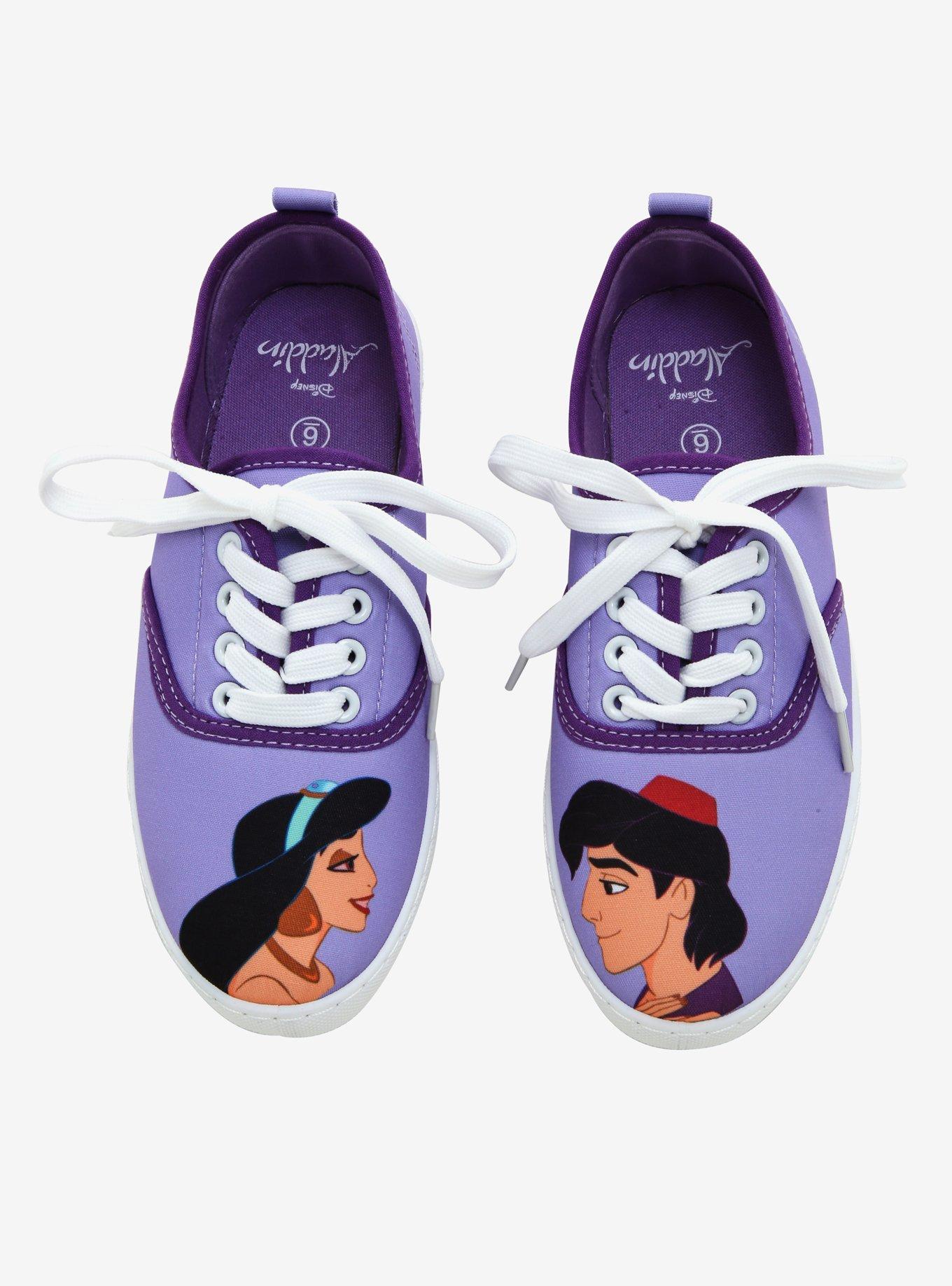 Disney Aladdin Jasmine & Aladdin Lace-Up Sneakers, MULTI, alternate