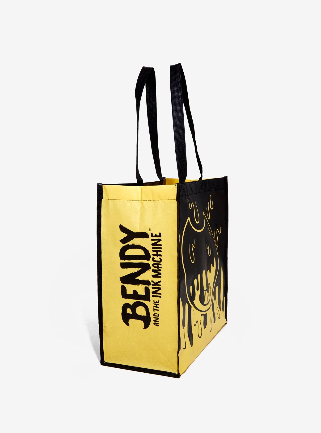 Bendy And The Ink Machine Who's Laughing Now Reusable Tote Bag, , alternate